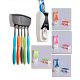 Shopping Area Tooth Paste Dispenser With Tooth Brush Holder