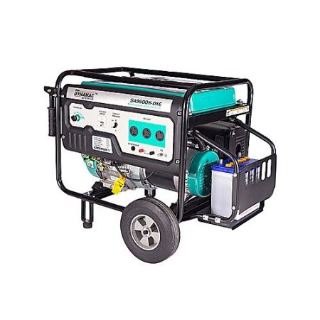 Sun Dynamic SN9500H - 6.5 kW - Petrol & Gas Generator - Electric Start - Blue (BrandWarranty)