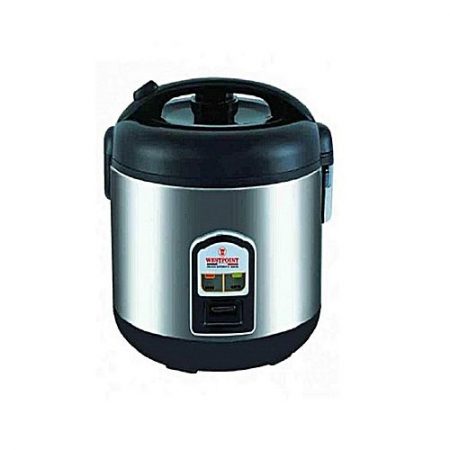 Westpoint Wf5250 Deluxe Rice Cooker Silver & Black