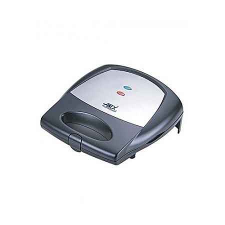 Anex AG1038 C Sandwich Maker Black & Silver (Brand Warranty)