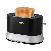 Anex AG-3017 2 Slice Toaster Black (Brand Warranty)