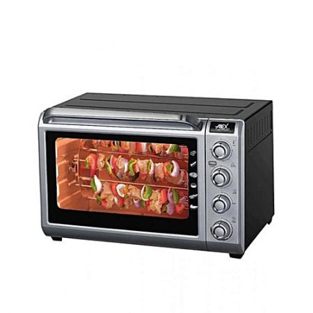 Anex AG3071 Deluxe Oven Toaster Black & Silver