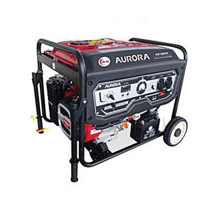 Aurora Petrol & Gas Generator 6000Watts / 6.5KVA Age6800Ye (Brand Warranty)