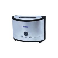 Geepas Bread Toaster with 2Slice Slots White