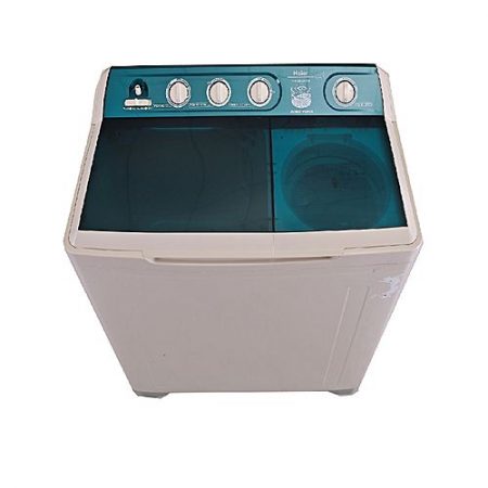 Haier HWM120BS Semiautomatic Top Load Washing Machine 12 kg Milky White & Grey