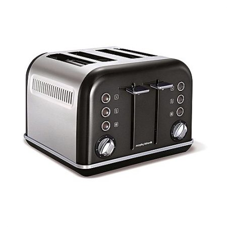 Morphy Richards Accents 4 Slice Toaster 242018EE Black