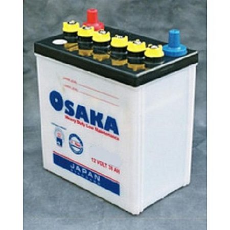 Osaka Batteries MR30 12GEN 5 Plates Acid Battery White