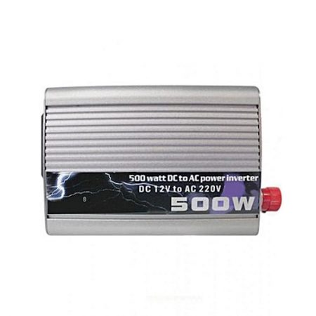 Tool Shop DC 12V to AC 220V Power Inverter 500W Silver