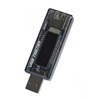 USB Voltage Current Meter Black