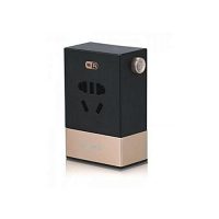 WiFi Controllable Socket With USB Power Slots Black