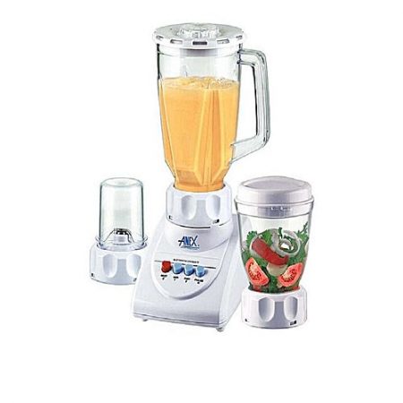 Anex 3 in 1 Blender With Grinders AG695 White