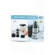 Anex AG174 Deluxe Juicer Blender & Grinder 4 in 1Silver & Black
