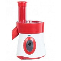Anex AG-397 Deluxe Vegetable Slicer & Salad Cutter Red And White