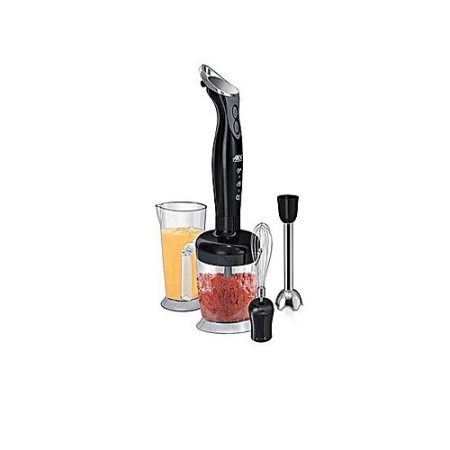 Anex AG116 Dual Speed D/C Motor Hand Blender Set Blac