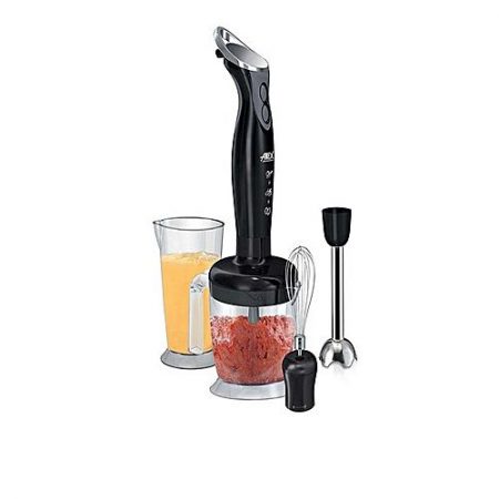 Anex AG116 Dual Speed D/C Motor Hand Blender Set Black