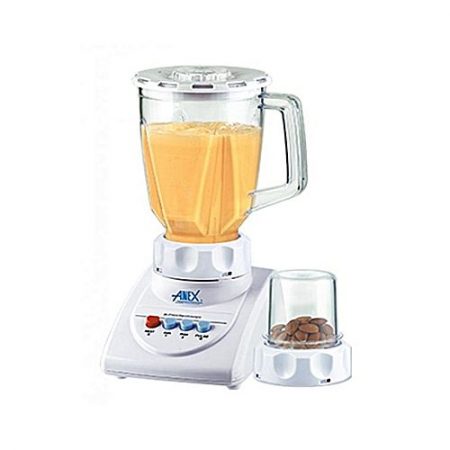 Anex AG690UB 2 in 1 Deluxe Blender & Grinder White