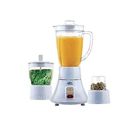 Anex Blender & Grinders 3 in 1 AG6038 White 300 Watts (Brand Warranty)