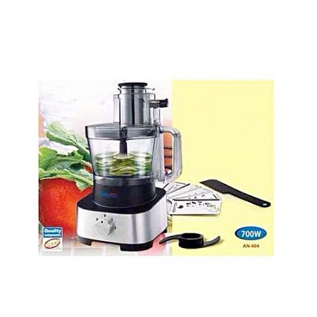 Anex plus AN404 Multifunctio Heavy Duty Food Processor & Chopper Black