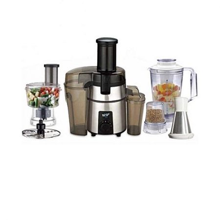 Bingo FX5800 Deliuxe Multifunction Food Processor 1000 Watts Black & Silver