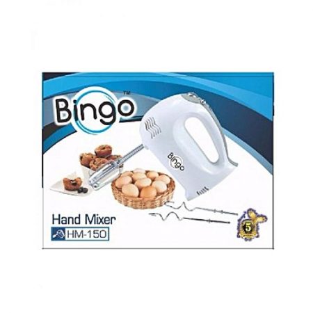 Bingo HM150 Powerful Hand Mixer White