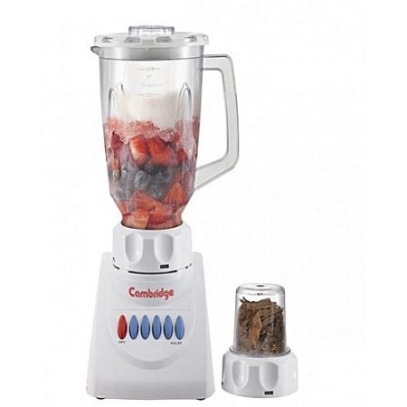Cambridge Appliance CA BL208 2 in 1 Blender with Mill White