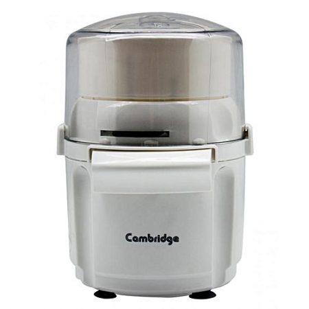 Cambridge Appliance CH-650-Powerful 800Watts,Over Heat Protection, easy Cord Food Chopper White & Silver