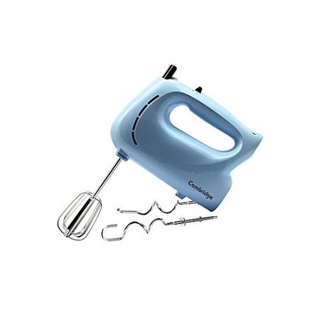 Cambridge Appliance HM 0304 4 Speed Control, 2 Beaters & Hook 200 watts Egg Beater & Hand Mixer Blue