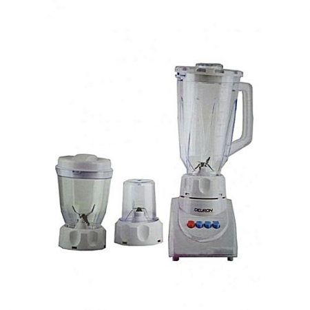 Deuron 3 in 1 Blender with Dry, Wet Mill & Grinder White dn 103