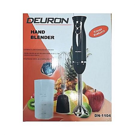 Deuron DN1104 DEURON HANDHELD BLENDER 500 WATTS POWER MIXER BLENDER ALL IN 1 LATEST