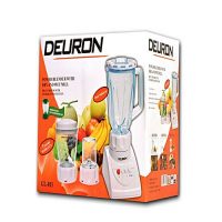 Deuron GL 103 Blender with Dry, Wet Mill & Grinder White