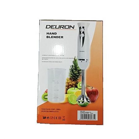 Deuron Hand Blender with Glass Washable 1103