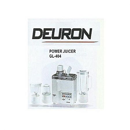 Deuron Power Juicer 4 in 1 GL 404