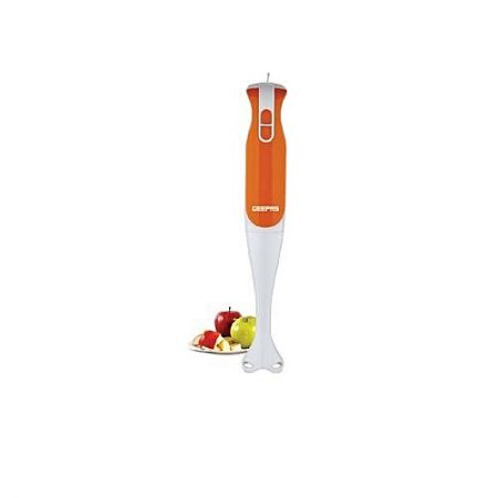 Geepas GHB5467 Hand Blender & Mixer White & Orange