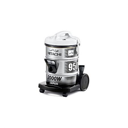 Hitachi CV950Y Drum Vacuum Cleaner 2000W 18 Liters Platinum Gray