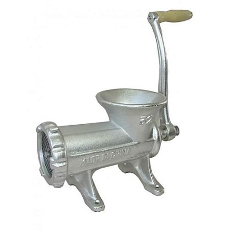 Hotline Handheld Meat Mincing Mill Silver