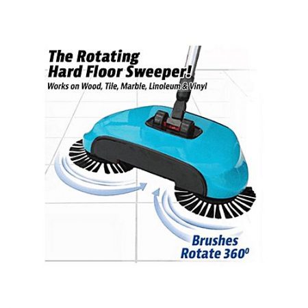 Hyper Mart Broom Dustpan Handle Push Sweeper Without Electricity