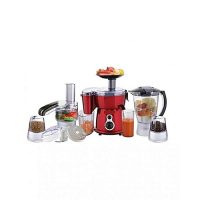 Lion LION-201 4 in 1 Food Processor with Slicer and Shredder Black