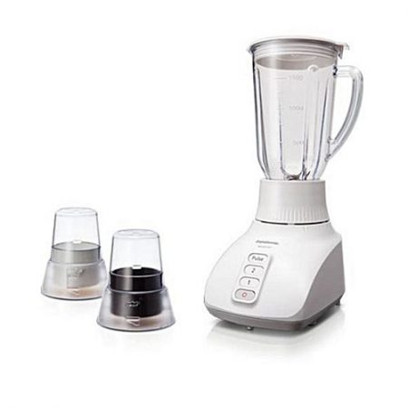 Panasonic Blender With Plastic Jar MXGX1521WTN White