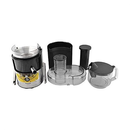 Panasonic MJDJ01 Stainless Steel Wide Tube Juicer Silver