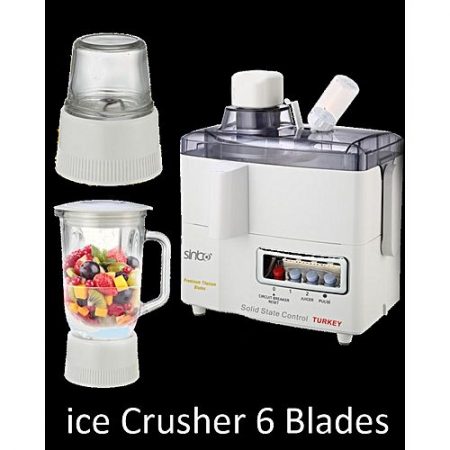 Sinbo Juicer, Blender & Grinder SJ9176 3 In 1