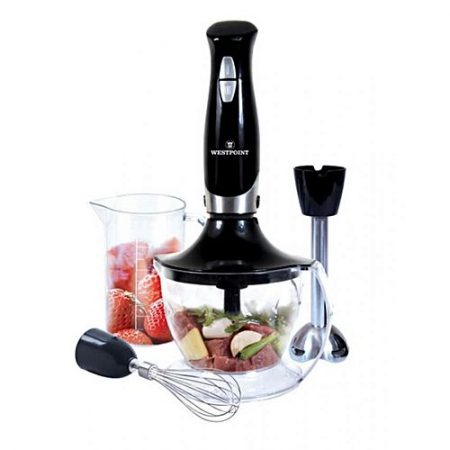 Westpoint Hand Blender, Chopper & Egg Beater WF4201 Black