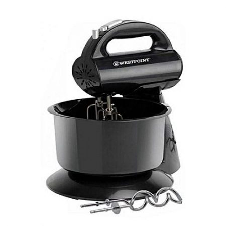 Westpoint Hand Mixer with Stand Bowl WF9503 Black (Brand Warranty)