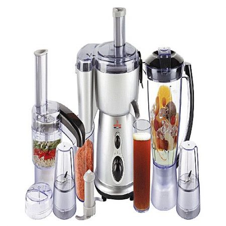 Westpoint WF2804 S 5 in 1 Jumbo Food Factory With Extra Grinder Silver