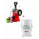 Yeso Powerful Chopper with Handy Meat Mincer Red & White
