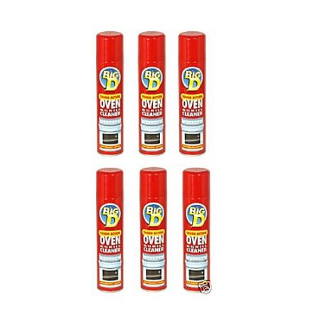 Zahid cosmetics Big D Tough Action Oven & Grill Cleaner 300 ml Pack Of 6