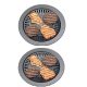 AMAZING Pack of 2 ChefMaster Smokeless Indoor BBQ Grill Black