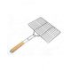 As seen on tv Bbq Grill Basket With Wooden Handle Silver.
