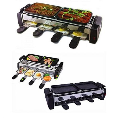 buyee.pk Electric Bar B Que Grill With Hot Plates-Black