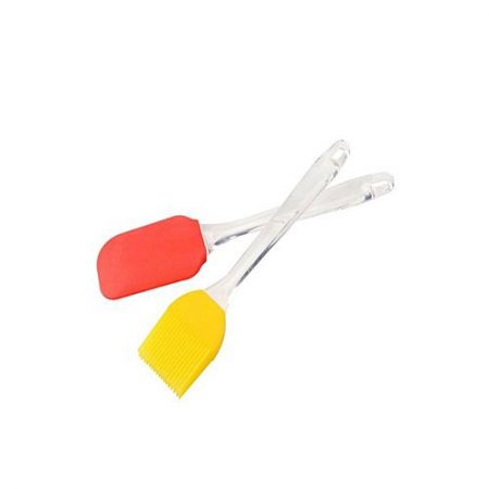 Click Pack of 2 Silicon Brush and Spatula