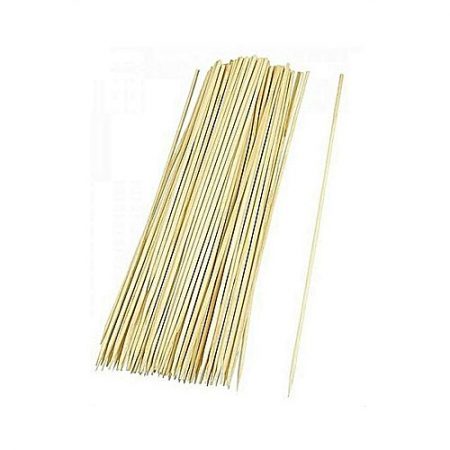 Click Shopping 75 Bamboo Wooden Skewers Sticks